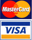 mastercard and visa logo